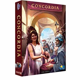コンコルディア ボードゲーム カードゲーム テーブルゲーム 古代ローマが舞台 名家のひとつとなり、商業網を広げる 2-5人 13歳以上