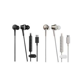 オーディオテクニカ ATH-CKD7NC BK USB Type-Cイヤホン ハイブリッドノイズキャンセリング ハイレゾ対応 ENCマイク搭載 ブラック