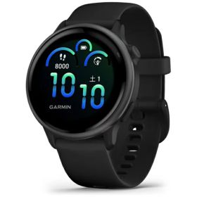 【エントリーで最大全額ポイント還元｜5/6まで】 GARMIN｜ガーミン vivoactive 6 （ヴィヴォアクティブ 6） GPSスマートウォッチ Black / Slate 010-02985-30【Suica対応】