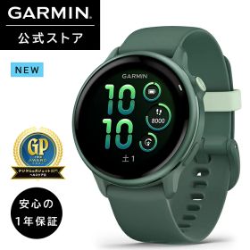 ガーミン GARMIN スマートウォッチ vivoactive 6 Jasper Green / J. Green MetallicフィットネスGPSウォッチ 【日本正規品】