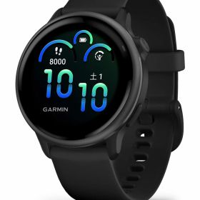 ガーミン vivoactive 6 Black / Slate 【Suica対応】スマートウォッチ 010-02985-30 [0100298530]【返品種別A】