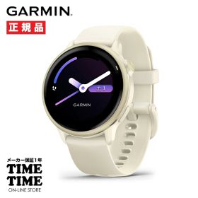 【MAX20対象ストア！最大2,000円OFFクーポン！ポイント最大49倍】GARMIN ガーミン vivoactive 6 ヴィヴォアクティブ6 Bone/LunarGold ボーン/ルナーゴールド GPSスマートウォッチ iOS・アンドロイド対応 Suica対応 010-02985-31【安心のメーカー1年保証】