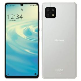 【ネットワーク利用制限−】AQUOS sense6 SH-54B シルバー【docomo版 SIMフリー】 SHARP 当社6ヶ月保証 未使用 イオシス