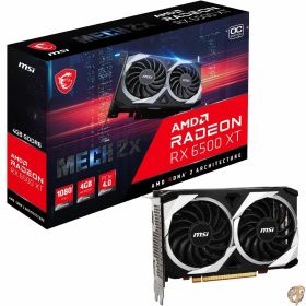 MSI Radeon RX 6500 XT MECH 2X 4G OC グラフィックスボード VD7987