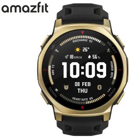 アマズフィット 腕時計 AMAZFIT スマートウォッチ ティーレックスプロ T-REX3 PRO メンズ ブラック シリコン ベルト SP170079-C238 シンプル カジュアル アウトドア ランニング スポーツ 防水 睡眠 健康管理 実用性 人気 おすすめ おしゃれ ブランド プレゼント ギフト