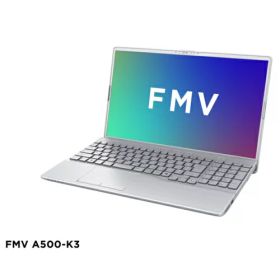 富士通 FUJITSU FMV Note A FMVA500K3S 15.6型 Win11Home Ryzen5 メモリ16GB SSD256GB OfficeH&B2024 ファインシルバー A500-K3 FMVA500K3S