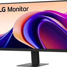 【送料無料】LG電子 24U631A-B 23.8型液晶ディスプレイ/ 2560×1440/ USB Type-C、DP、HDMI/ ブラック/ スピーカーなし/ チルト【在庫目安:お取り寄せ】| 家電 ディスプレイ