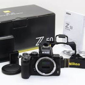 AA (新品同様) Nikon ニコン Z50 ボディ ブラック ショット数372回 初期不良返品無料 3-80