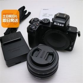 新品同様 Nikon Z 50 16-50 VR ブラック 本体 中古 あすつく 土日祝発送OK
