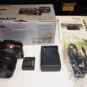 ★美品 Panasonic LUMIX DMC-GF3 14-42㎜ ズームレンズ ブラウン ショット回数170回★