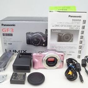 美品 Panasonic パナソニック LUMIX DMC-GF3 ボディ ミラーレス一眼カメラ フェアリーピンク 元箱付 251202n【アルプスカメラ】