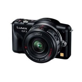 中古 1年保証 美品 Panasonic LUMIX DMC-GF3 電動ズームレンズキット ブラック