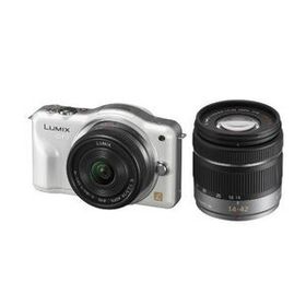 中古 1年保証 美品 Panasonic LUMIX DMC-GF3 ダブルレンズキット ホワイト