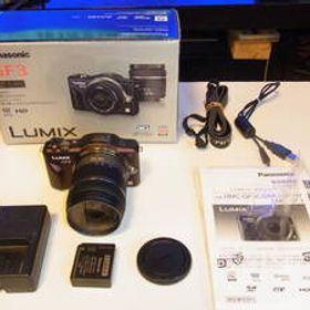 ★美品 Panasonic LUMIX DMC-GF3 14-42㎜ ズームレンズ ブラウン ショット回数5200回★