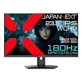 JAPANNEXT JN-IPS238G180Q ゲーミングモニター ［23.8型 /WQHD(2560×1440） /ワイド /180Hz］ JNIPS238G180Q