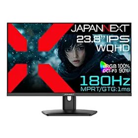 JAPANNEXT JN-IPS238G180Q ゲーミングモニター ［23.8型 /WQHD(2560×1440） /ワイド /180Hz］ JNIPS238G180Q