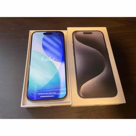 アップル(Apple)のアップル iPhone15 Pro 128GB ブルーチタニウム(スマートフォン本体)