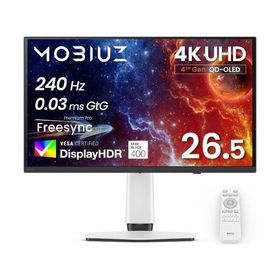 MOBIUZ EX271UZ 26.5インチ 4K QD-OLED ゲーミングモニター 240Hz 0.03ms