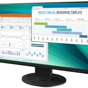 EIZO IPSパネル採用 フルHD対応23.8型ワイド液晶ディスプレイ 昇降 FlexScan EV2460-BK ブラック 単品購入のみ可（同一商品であれば複数購入可） クレジットカード決済 代金引換決済のみ