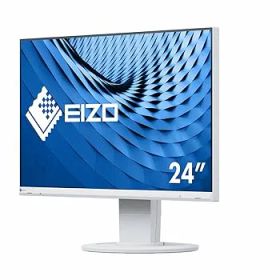 【中古】EIZO カラー液晶モニター 23.8型 ホワイト EV2460-WT