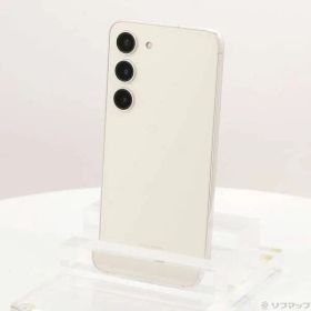 ソフマップ 〔中古品〕 Galaxy S23 256GB クリーム SCG19 au SIMフリー【377】