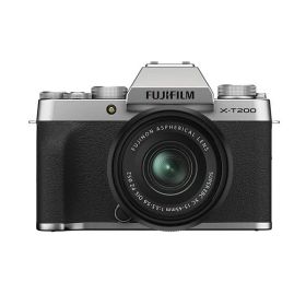 【中古】【1年保証】【美品】FUJIFILM X-T200 レンズキット シルバー