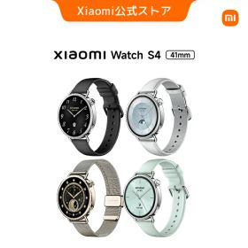 Xiaomi Watch S4 41mm スマートウォッチ AMOLED 睡眠管理 スポーツモード 8日間バッテリー 24時間健康管理 コンパクト カロリー 水泳モード 心拍 Bluetooth送信 皮膚温度モニタリング 安全サポート 防水 iOS Android対応