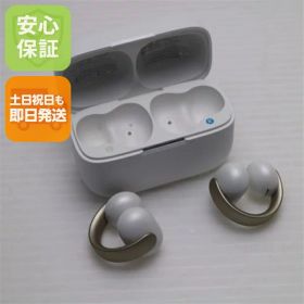 【中古】超美品 Anker Soundcore AeroClip ホワイト & ゴールド オープンイヤー ANKER 安心保証 即日発送 あす楽 土日祝発送OK