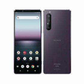 【SIMロック解除済】【ネットワーク利用制限−】docomo Xperia1 II SO-51A Purple SONY 当社6ヶ月保証 未使用 イオシス
