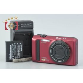 【中古】CASIO カシオ HIGH SPEED EXILIM EX-ZR300 レッド コンパクトデジタルカメラ