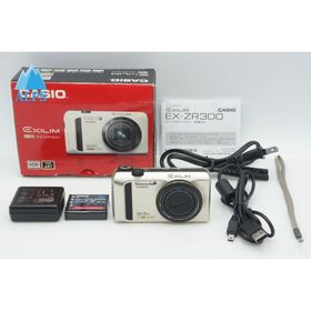 良品 CASIO カシオ HIGH SPEED EXILIM EX-ZR300 コンパクトデジタルカメラ ゴールド 元箱付 260311n【アルプスカメラ】