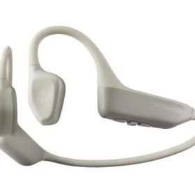 オーディオテクニカ ATH-CC500BT2(E) ワイヤレスイヤホン Bluetooth 軟骨伝導 オープンイヤーヘッドホン ながら聴き オリジナルステッカー付き 最大音量アップ マルチポイント対応 ノイズリダクション 通話品質強化 最大約20時間再生 急速充電 IPX4 防水防塵 ベージュ