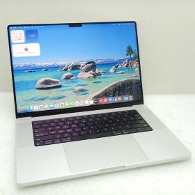 【中古 Aランク】Apple MacBook Pro 16インチ 2023 シルバー M2 Max GPU30コア メモリ32GB SSD512GB Tahoe 英語キーボード A2780 ノートパソコン 充放電135回