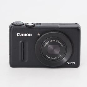 Canon キヤノン デジタルカメラ PowerShot S100 ブラック PSS100 (BK) 1210万画素 広角24mm 光学5倍ズーム 3.0型TFT液晶カラーモニター #13201