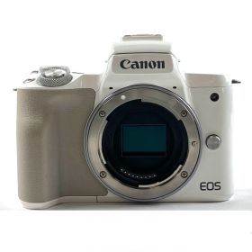 キヤノン Canon EOS Kiss M ボディ ホワイト デジタル ミラーレス 一眼カメラ 【中古】