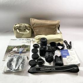 ☆ OLYMPUS E-620 ダブルズームキット デジタル一眼レフ オリンパス レンズ2本 バッグ 説明書付 動作確認済み 現状品