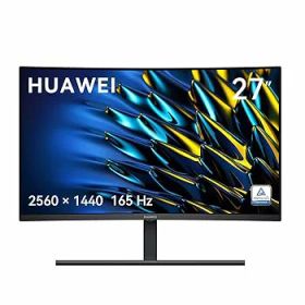 【中古】HUAWEI MateView GT 27インチ 曲面ゲーミングモニター 165Hz QHD VESA規格 高さ/傾き調整機能