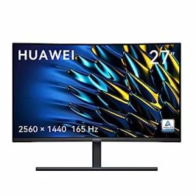 【中古】（非常に良い）HUAWEI MateView GT 27インチ Standard Edition 曲面ゲーミングモニター 3年き 165Hz 2560 x 1440 QHD 90%DCI-P3色域 HDR コントラスト比4000 :