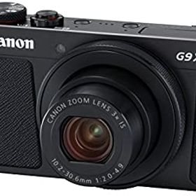 【中古】Canon コンパクトデジタルカメラ PowerShot G9 X Mark II ブラック 1.0型センサー/F2.0レンズ/光学3倍ズーム PSG9XMARKIIBK