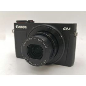 【中古】Canon PowerShot G9 X Mark II ブラック【新宿2】保証期間1ヶ月【ランクC】