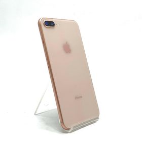 アップル(Apple)の【全額返金保証】【最速発送】Apple iPhone iPhone 8 Plus 64GB ゴールド au 美品 動作確認済(スマートフォン本体)