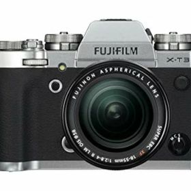 【中古】富士フイルム(FUJIFILM) ミラーレス一眼カメラ X-T3レンズキット シルバー X-T3LK-S