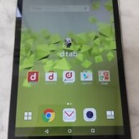 S3589 docomo dtab d-02H HUAWEI Android タブレット ファーウェイ 簡易動作確認＆簡易清掃＆初期化OK 判定◯送料無料 現状品