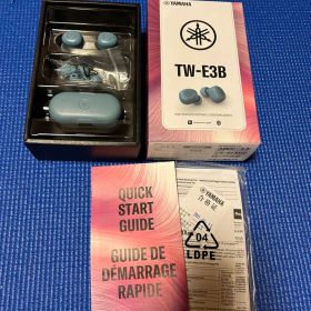 YAMAHA TW-E3B ワイヤレスイヤホン スモーキーブルー