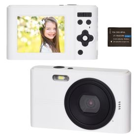 KEIYO ENGINEERING CO.,LTD. ツートンカラーが可愛いコンパクトデジタルカメラ (ホワイト×ブラック) NT-DC001(WBK)