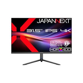 JAPANNEXT JN-IPSB315U-HSPC6 液晶ディスプレイ 31.5型/ 3840×2160/ HDMI×1、DP×1、USB-C×1/ ブラック/ スピーカー有/ …