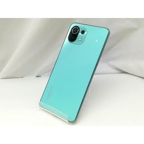 【中古】Xiaomi 国内版 【SIMフリー】 Mi 11 Lite 5G ミントグリーン 6GB 128GB M2101K9R【札幌】保証期間１ヶ月【ランクB】