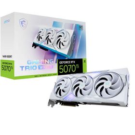 MSI GeForce RTX 5070 Ti 16G GAMING TRIO OC WHITE ［GeForce RTXシリーズ / 16GB］ GeForceRTX5070Ti16GGAMINGTRIOOCWHITE