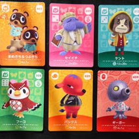 ☆◆美品 同梱可♪どうぶつの森 amiiboカード まめきち&つぶきち 402 ほか6枚セット アミーボ NINTENDO◆☆