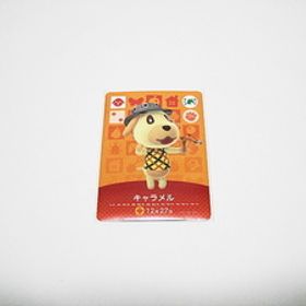 即決 Nintendo Switch キャラメル アミーボカード スイッチ どうぶつの森 amiiboフェスティバル